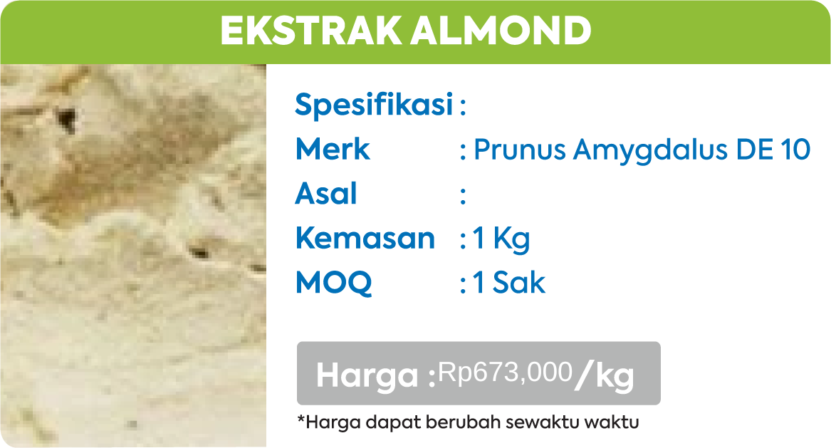 ekstrak almond