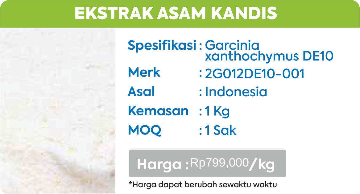 ekstrak asam kandis
