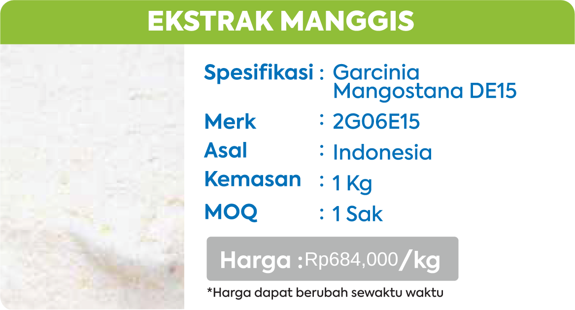 ekstrak manggis