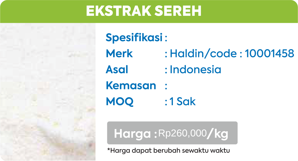 ekstrak sereh