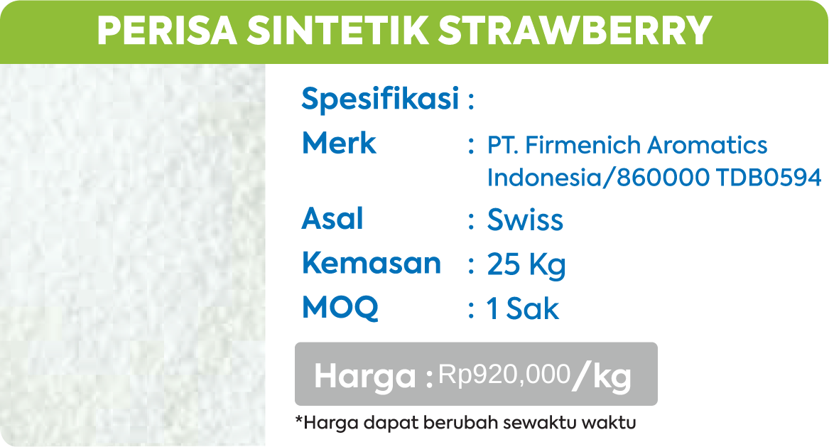 perisa strawberry