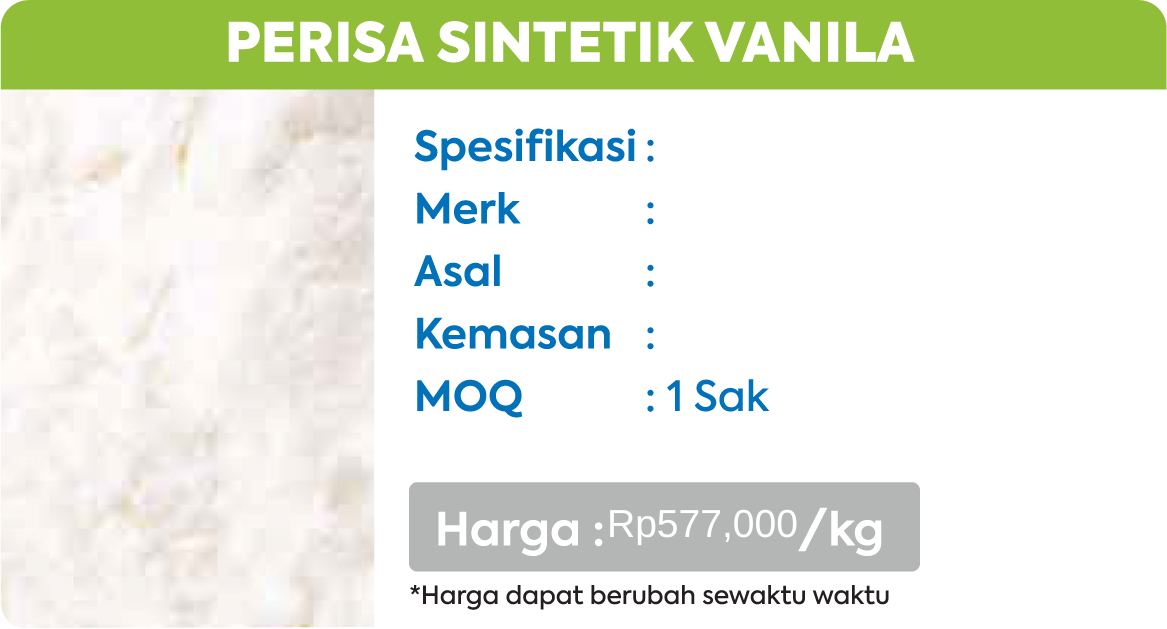 perisa vanilla